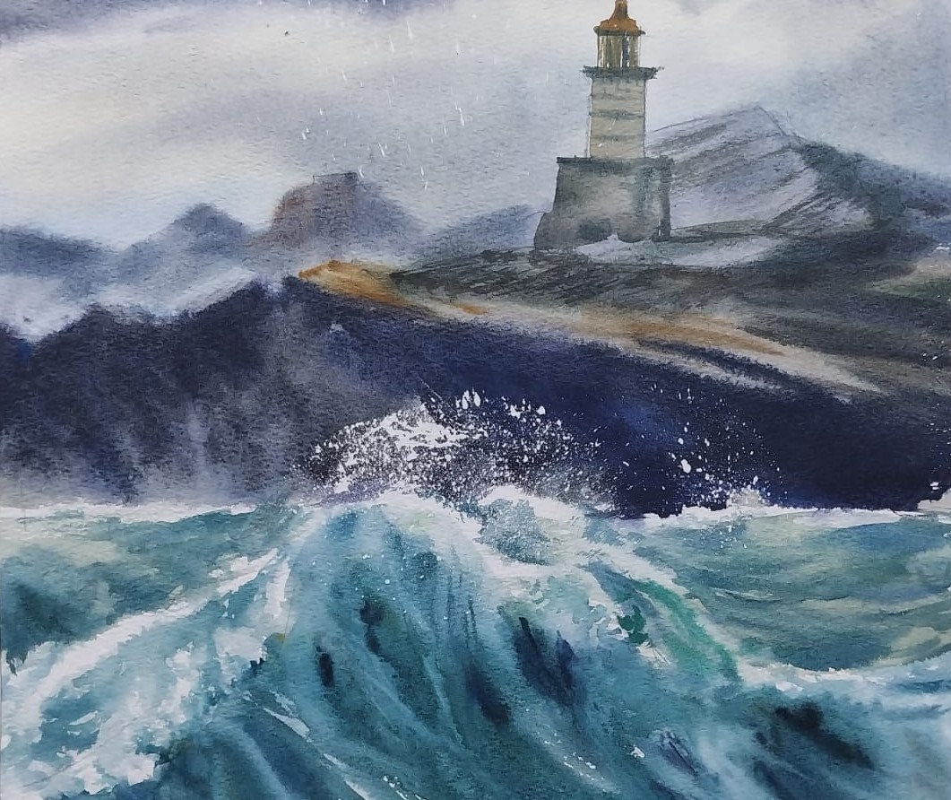 Мастер-класс «Разгулялась морская стихия»